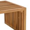 vidaXL Table d'appoint de jardin Marron 110 x 55 x 35.5 cm