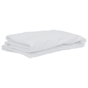 vidaXL Protège-matelas blanc 90x220 cm imperméable