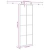 vidaXL Porte coulissante avec kit de quincaillerie 76x205 cm Verre ESG