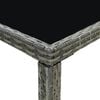 vidaXL Ensemble de bar de jardin 7 pcs et coussins Résine tressée Gris