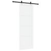 vidaXL Porte coulissante ORKDAL Blanc 83 x 232 cm Pin massif