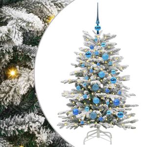 vidaXL Sapin de No&euml;l Artificiel &agrave; Branches Articul&eacute;es Blanc 120 cm