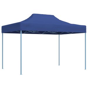 vidaXL Tente de f&ecirc;te Bleu 280 x 410 x 315 cm Tissu Oxford