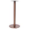 vidaXL Pied de table de bistro Dor&eacute; &Oslash;45x107 cm Acier inoxydable