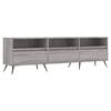 vidaXL Meuble TV sonoma gris 150x30x44,5 cm bois d'ing&eacute;nierie