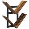 vidaXL &Eacute;tag&egrave;re Murale Flottante Bois ancien 43 x 15 x 47 cm