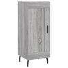 vidaXL Buffet haut Sonoma gris 34,5x34x180 cm Bois d'ingénierie
