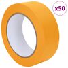 vidaXL Rubans de masquage pour peintre 50 pcs Jaune 38mm x 50m Papier