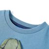 Sweatshirt pour enfants bleu moyen 140