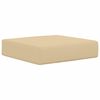 vidaXL Coussin de Si&egrave;ge d'Ext&eacute;rieur Beige 40 x 40 x 8 cm