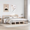 vidaXL Cadre de lit sans matelas 200x200 cm bois massif de pin
