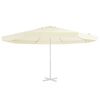 vidaXL Tissu de remplacement pour parasol d'ext&eacute;rieur Sable 515 cm