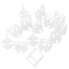 vidaXL Clips de nivellement de carreaux 2500 pcs 2 mm