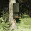 vidaXL Nourrisseur pour cerfs Vert olive 28 x 30 x 80 cm