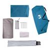 vidaXL Tente de camping &agrave; d&ocirc;me 4 personnes bleu imperm&eacute;able