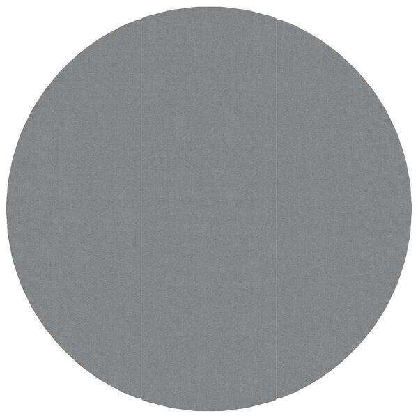 vidaXL B&acirc;che de piscine gris clair &Oslash;396 cm g&eacute;otextile polyester