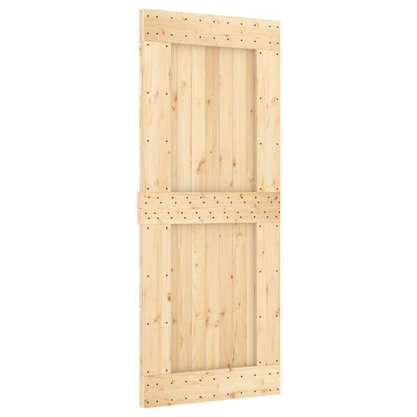 vidaXL Porte NARVIK 85x210 cm bois massif de pin