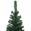 vidaXL Arbre de Noël artificiel pré-éclairé et boules L 240 cm vert