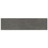 vidaXL Panneaux muraux 12 pcs Gris foncé 60x15 cm Velours 1,08 m²