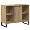 vidaXL Cabinet de salle de bain Ch&ecirc;ne artisanal 80 x 33 x 60 cm