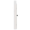 vidaXL Porte de cuisine MEPPEL 2 pcs Blanc 50 x 9 x 82 cm