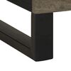 vidaXL Table de chevet noir 50x33x62 cm bois de manguier solide