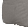 vidaXL Coussin de Dos Taupe 45 x 20 x 35 cm tissu