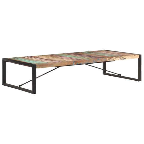 vidaXL Table basse 180x90x40 cm Bois de r&eacute;cup&eacute;ration massif