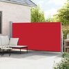 vidaXL Auvent lat&eacute;ral r&eacute;tractable 160 x 500 cm Rouge
