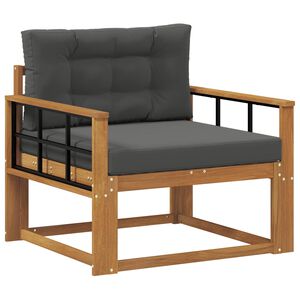 vidaXL Sofa de milieu ext&eacute;rieur Naturel