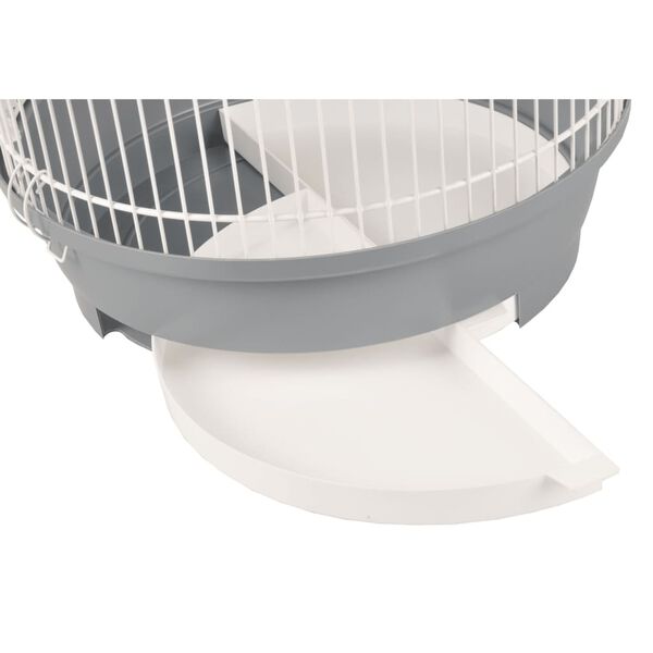 FLAMINGO Cage &agrave; perruches Sanna 2 34x34x67 cm Blanc