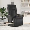 vidaXL Fauteuil de massage inclinable Noir 71 x 90 x 105 cm