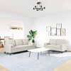 vidaXL Ensemble de canap&eacute;s 2 pcs avec coussins et traversins velours