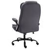 vidaXL Chaise de bureau Gris fonc&eacute; Velours