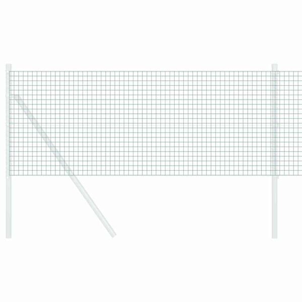 vidaXL Cl&ocirc;ture en fil soud&eacute; Vert 0,4 x 100 m