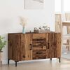 vidaXL Buffet Bois Ancien 100 x 36 x 60 cm Bois d'ing&eacute;nierie