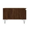 vidaXL Table basse chêne marron 55x55x36,5 cm bois d'ingénierie