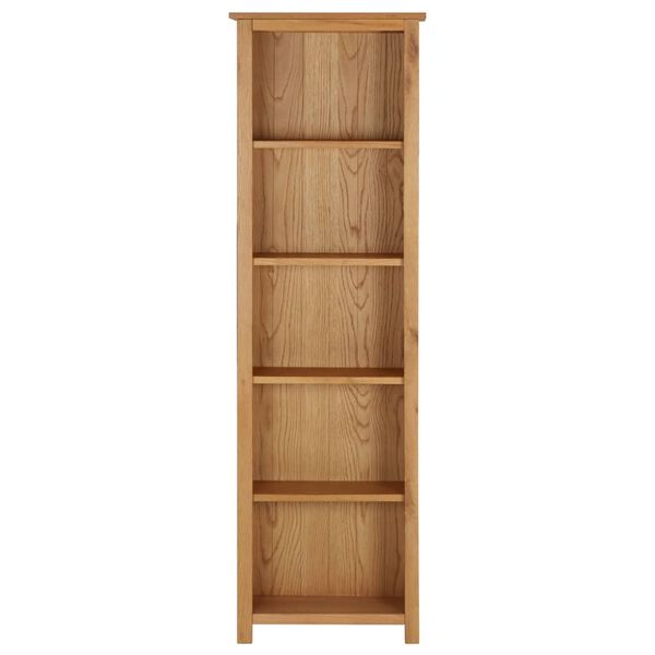 vidaXL Bibliothèque 52x22,5x170 cm Bois de chêne massif
