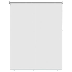 vidaXL Store roulant ext&eacute;rieur protection UV Blanc Polyester