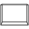 vidaXL Table console Transparent 100x35x75 cm Verre trempé
