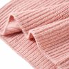Gilet pull-over tricot&eacute; pour enfants rose clair 116