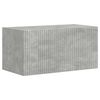 vidaXL Ensemble meuble TV 2 pcs Gris b&eacute;ton Bois d'ing&eacute;nierie