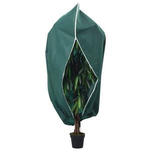 vidaXL Housse de protection pour plantes avec fermeture &eacute;clair 70 g/m&sup2;