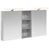 vidaXL Ensemble de Meubles de Salle de Bain 3 pcs 130 x 14,5 x 70 cm