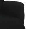 vidaXL Fauteuil inclinable avec repose-pied noir velours