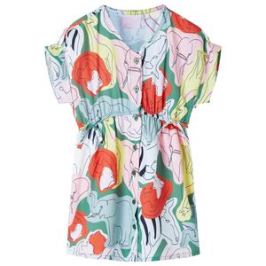 Robe pour enfants vert 116