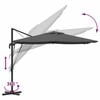 vidaXL Parasol Roma Anthracite 286 x 284 x 265 cm
