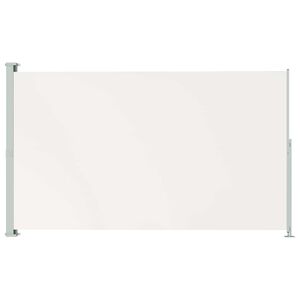 vidaXL Auvent latéral rétractable de patio 180x300 cm Crème