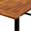 vidaXL Table de jardin &agrave; pieds en U 180x90x75 cm Bois d'acacia massif