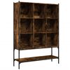 vidaXL Biblioth&egrave;que ch&ecirc;ne fum&eacute; 102x30x141,5 cm bois d'ing&eacute;nierie